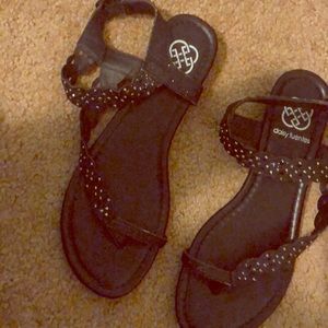 Black sandals